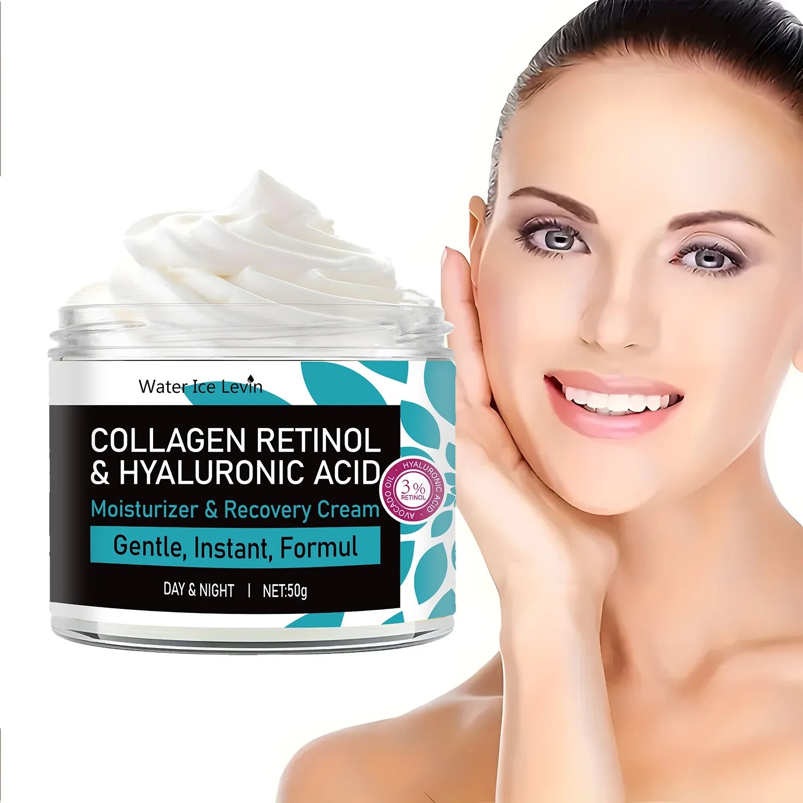 Collagen Retinol Moisturizing Cream for Aging Skin