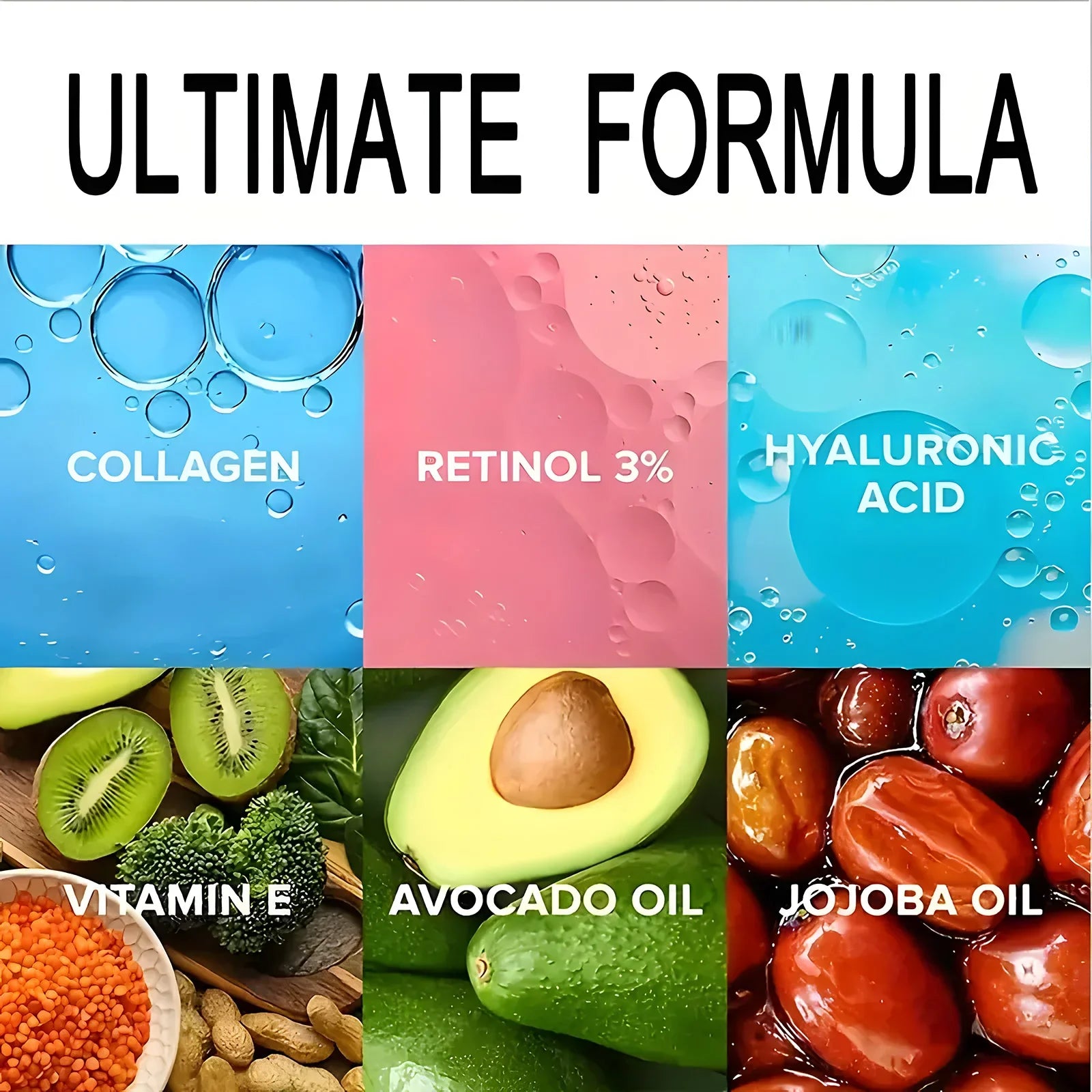 Collagen Retinol Moisturizing Cream for Aging Skin