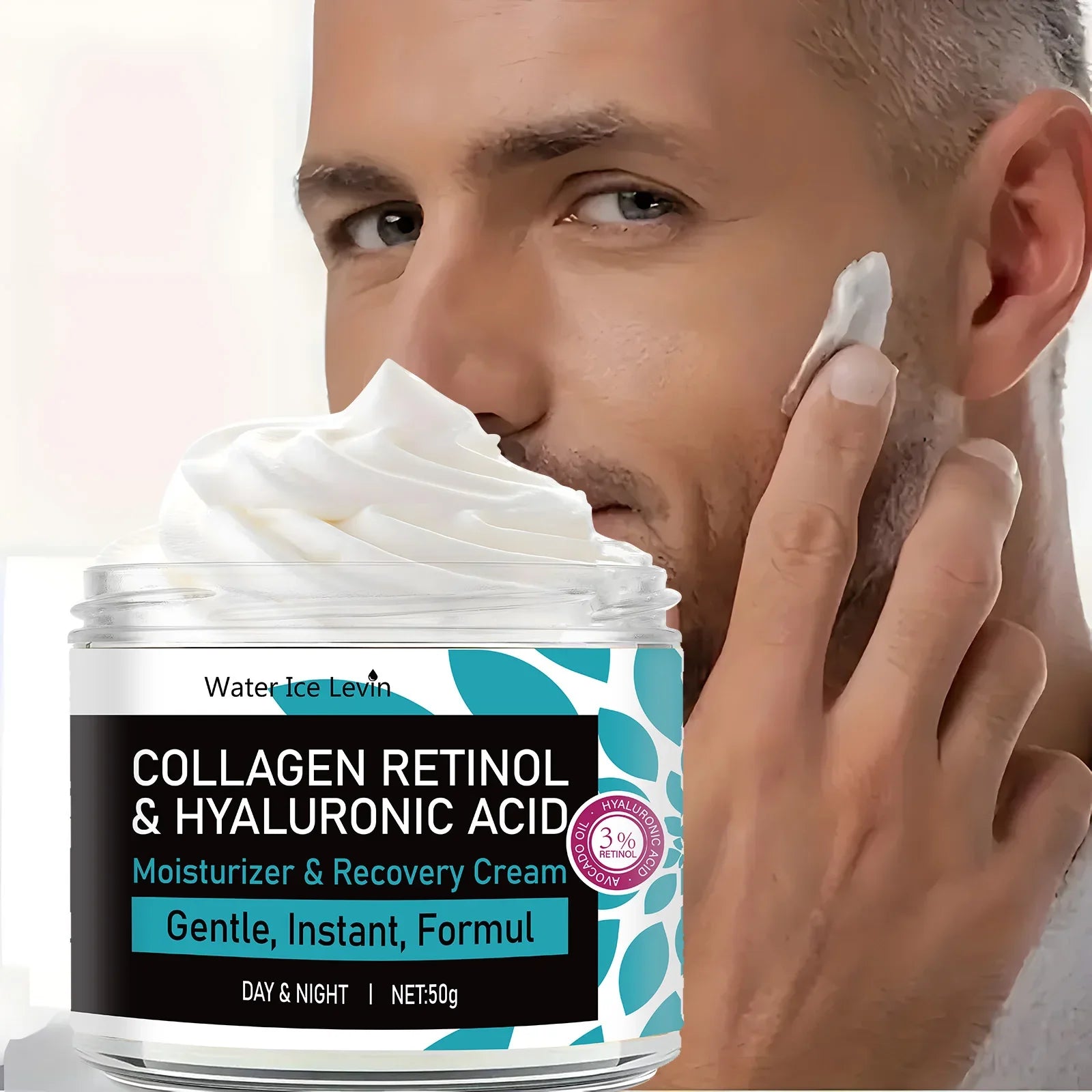 Collagen Retinol Moisturizing Cream for Aging Skin