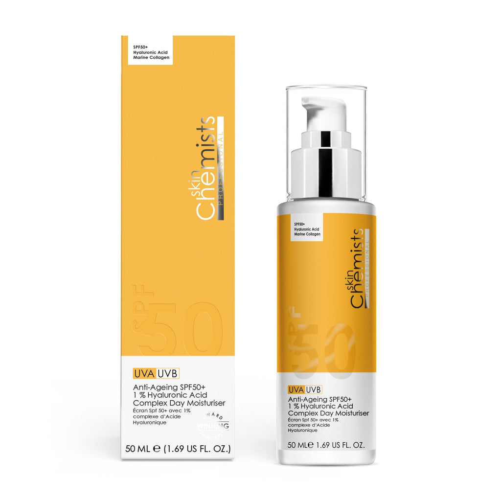 Anti-Ageing SPF50+ 1 % Hyaluronic Acid Complex Day Moisturiser